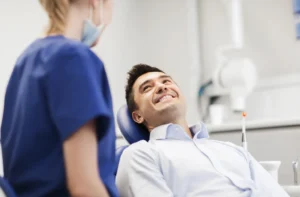 Dentist with Patient